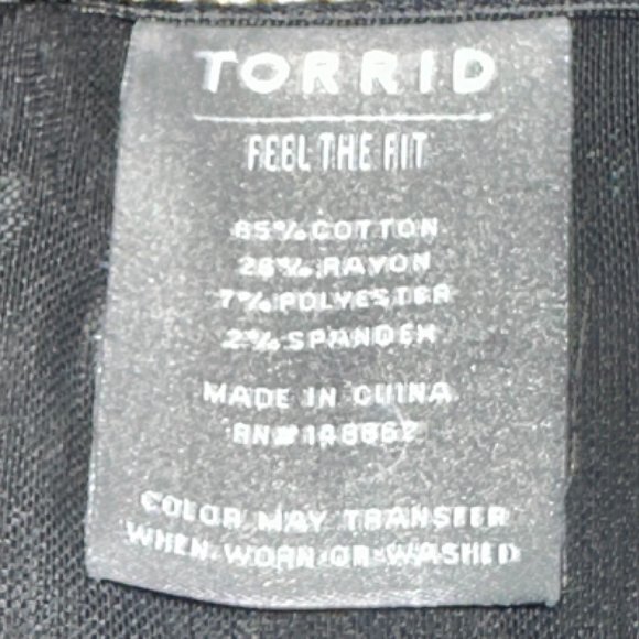 Women's Torrid Bombshell Skinny Premium Stretch Denim Jeans SZ 18S NEW WITH TAGS - Picture 7 of 9